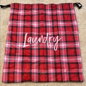 Victoria's Secret Red Plaid Travel Bag